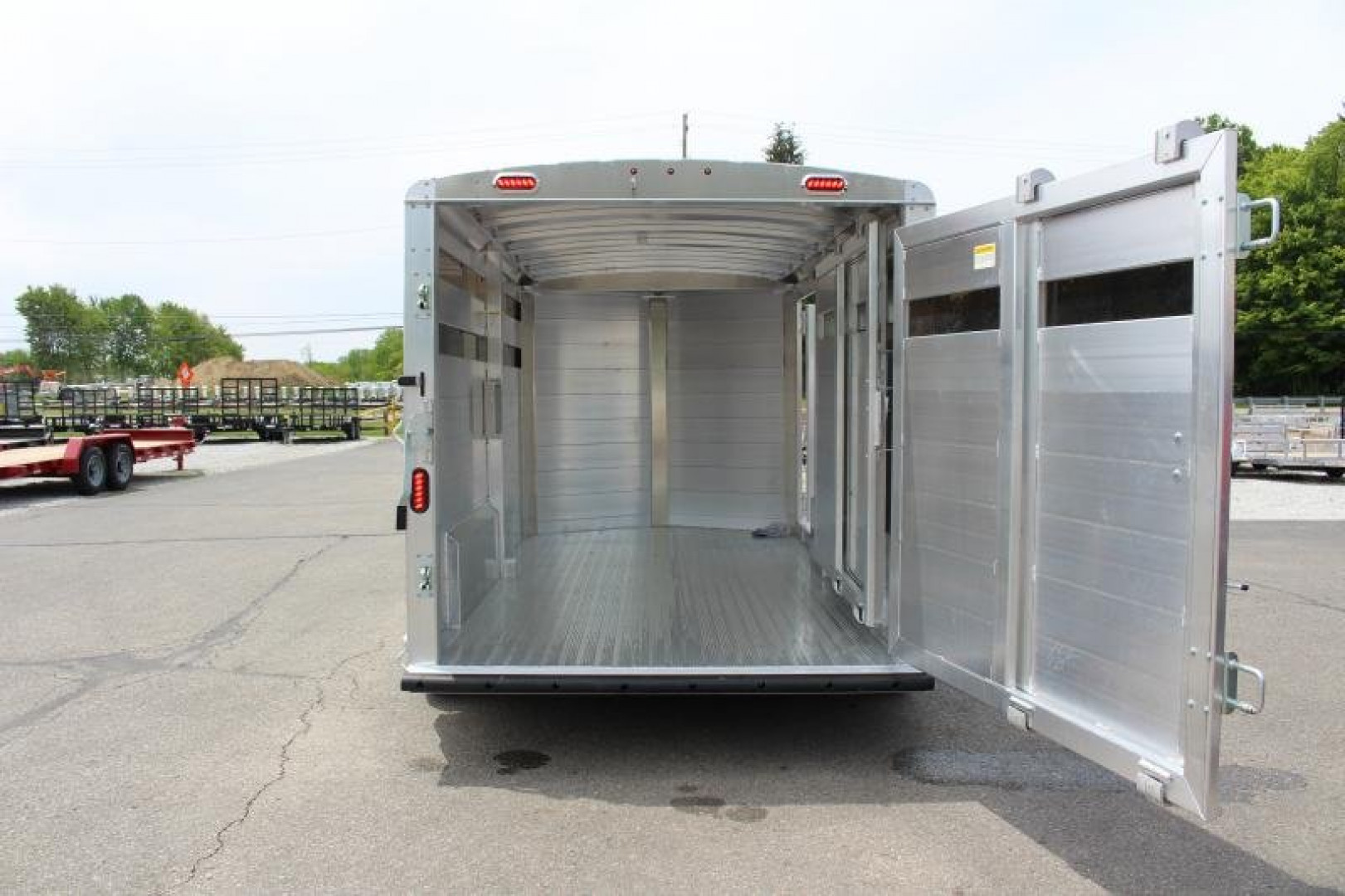 New 2023 Hillsboro Industries Endura 7' x 14' Stock / Stock Combo Trailer - 6'8" Tall