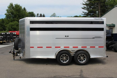 New 2023 Hillsboro Industries Endura 7' x 14' Stock / Stock Combo Trailer - 6'8" Tall