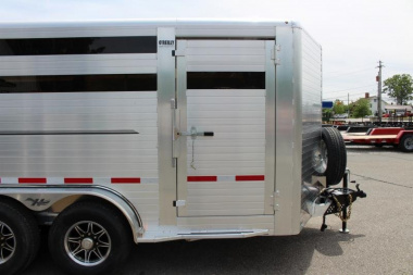 New 2023 Hillsboro Industries Endura 7' x 14' Stock / Stock Combo Trailer - 6'8" Tall