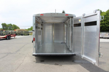 New 2023 Hillsboro Industries Endura 7' x 14' Stock / Stock Combo Trailer - 6'8" Tall