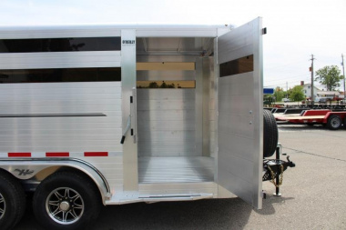 New 2023 Hillsboro Industries Endura 7' x 14' Stock / Stock Combo Trailer - 6'8" Tall