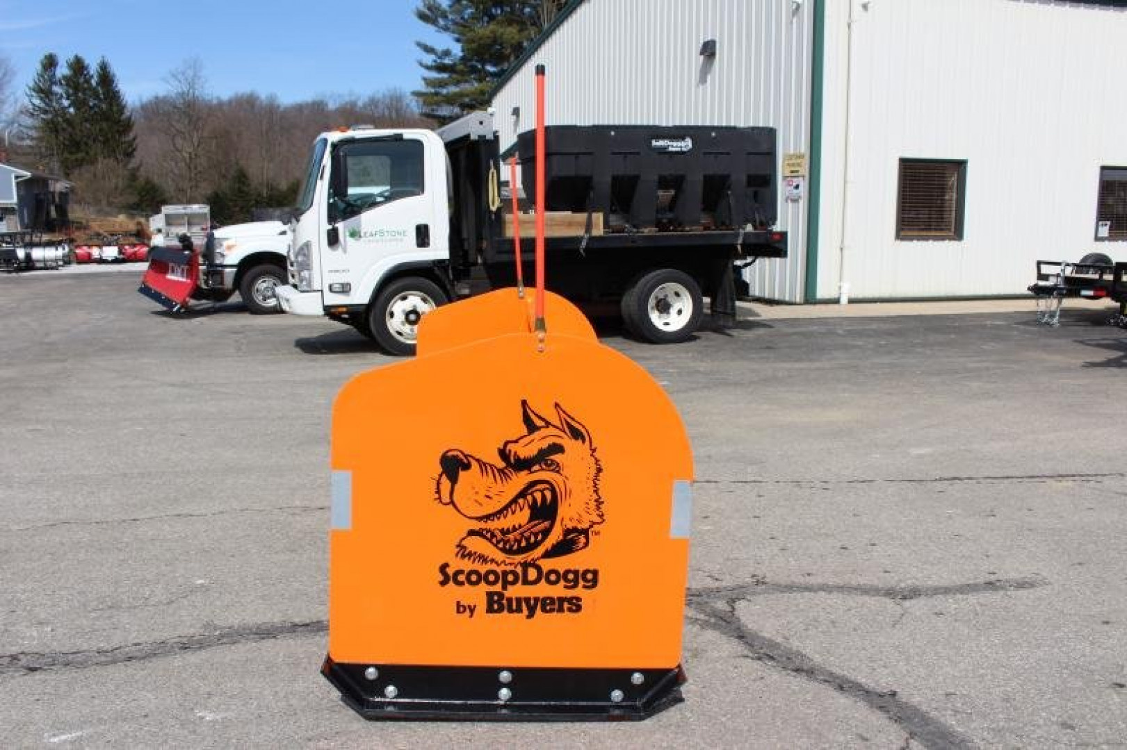 Used 2019 Buyers 8' Scoop Dogg Snow Pusher