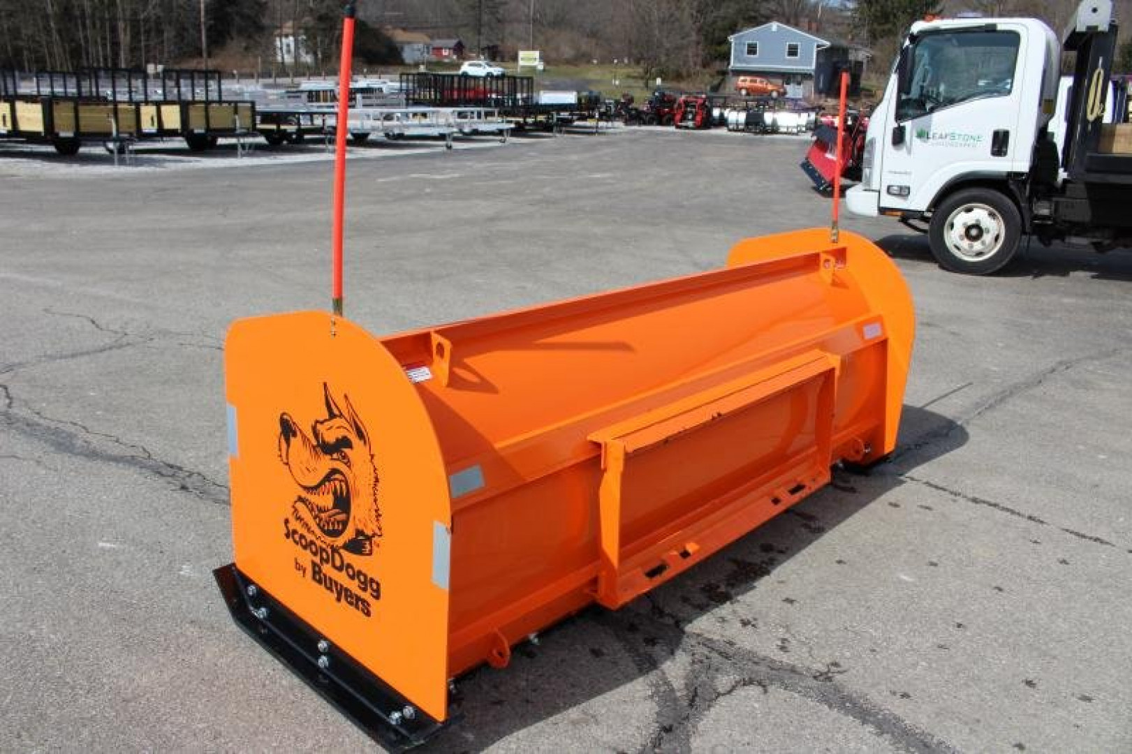 Used 2019 Buyers 8' Scoop Dogg Snow Pusher