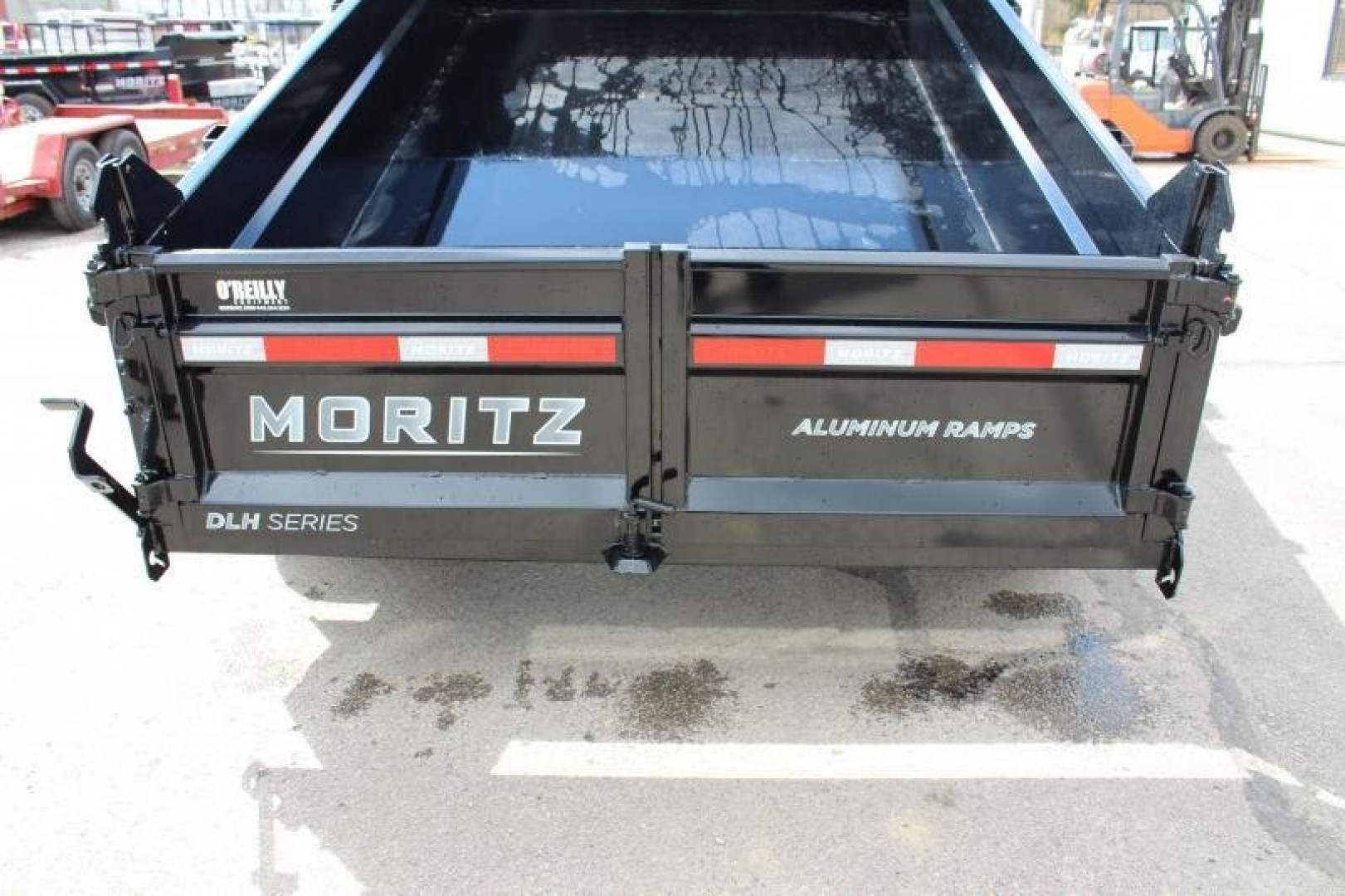 New 2023 Moritz 6'10" x 12' Heavy Commercial DLGH Series Gooseneck Dump Trailer - 14000# GVW