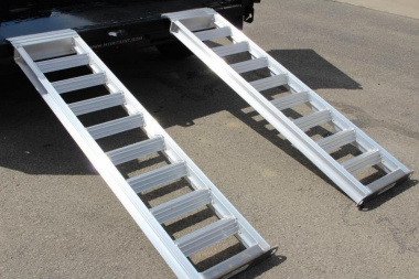 New 2023 Moritz 6'10" x 12' Heavy Commercial DLGH Series Gooseneck Dump Trailer - 14000# GVW