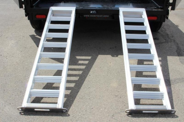New 2023 Moritz 6'10" x 12' Heavy Commercial DLGH Series Gooseneck Dump Trailer - 14000# GVW