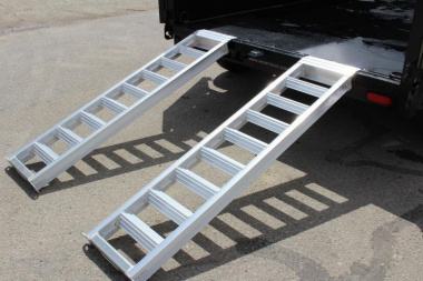 New 2023 Moritz 6'10" x 12' Heavy Commercial DLGH Series Gooseneck Dump Trailer - 14000# GVW