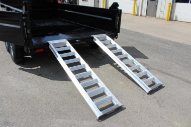 New 2023 Moritz 6'10" x 12' Heavy Commercial DLGH Series Gooseneck Dump Trailer - 14000# GVW