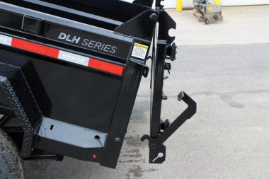New 2023 Moritz 6'10" x 12' Heavy Commercial DLGH Series Gooseneck Dump Trailer - 14000# GVW