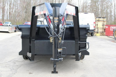New 2023 Moritz 6'10" x 12' Heavy Commercial DLGH Series Gooseneck Dump Trailer - 14000# GVW