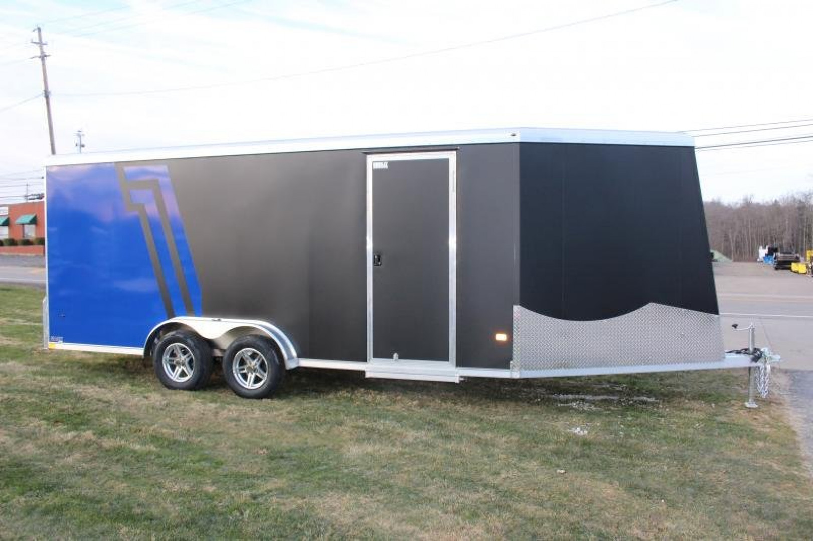 New 2023 NEO NASX 7.5' x 23' Aluminum All Sport X Enclosed Trailer - Ramp Door - Front Ramp - 7' Interior Height - 7000# GVW