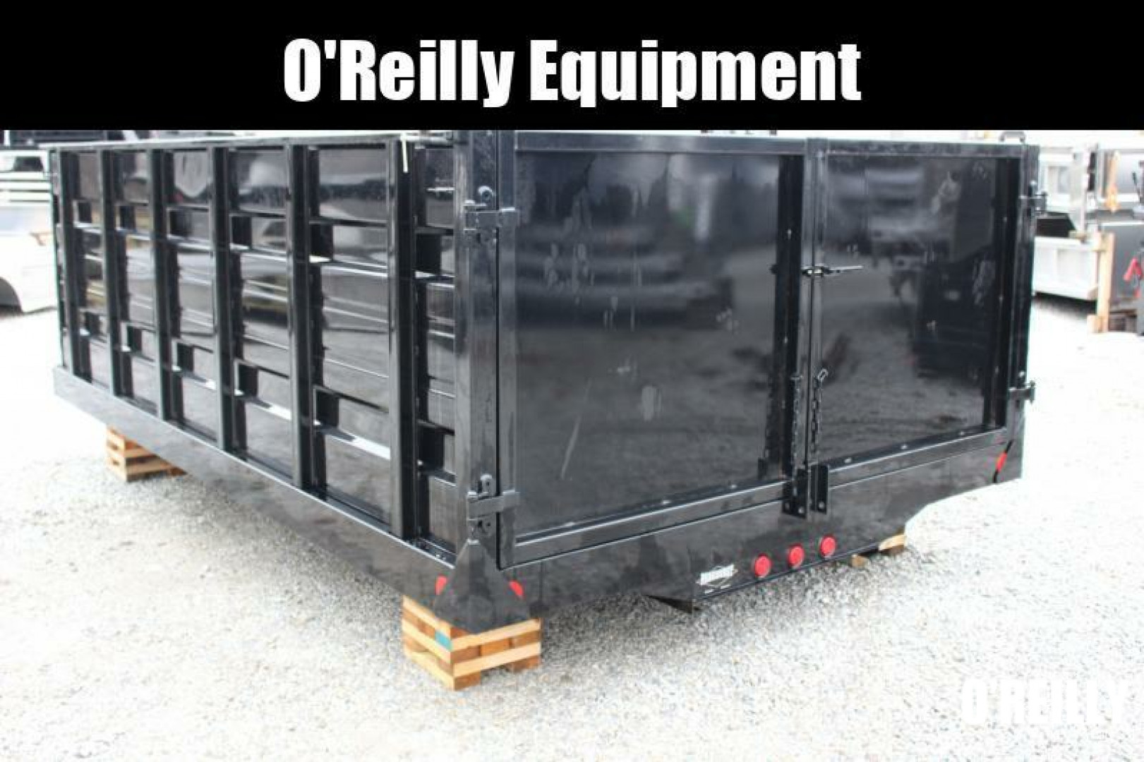 New 2022 PARKHURST 8' x 12.5' Toughline Platfrom Bed - Steel Floor - Next Gen Landscape Racks