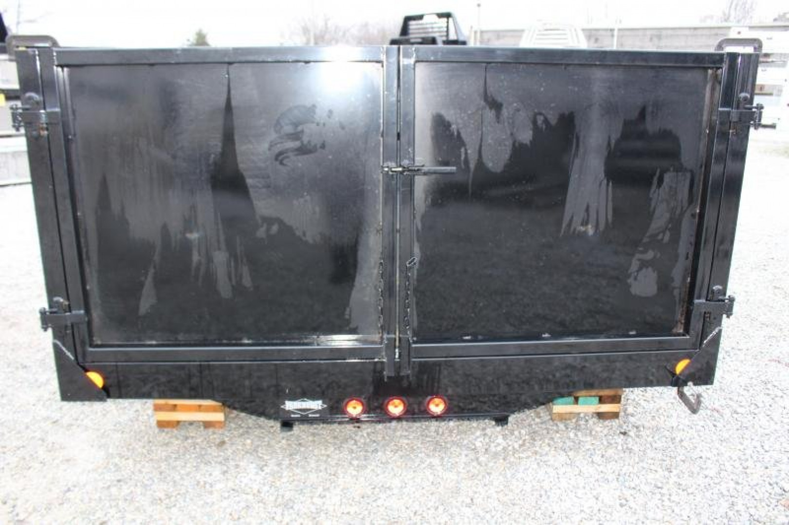 New 2022 PARKHURST 8' x 12.5' Toughline Platfrom Bed - Steel Floor - Next Gen Landscape Racks