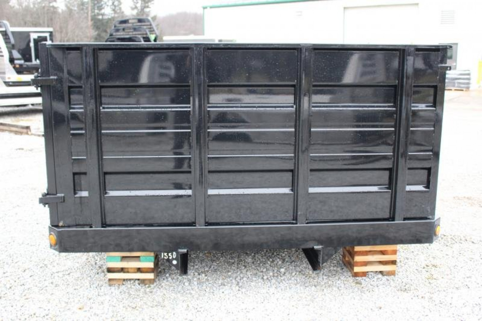 New 2022 PARKHURST 8' x 12.5' Toughline Platfrom Bed - Steel Floor - Next Gen Landscape Racks