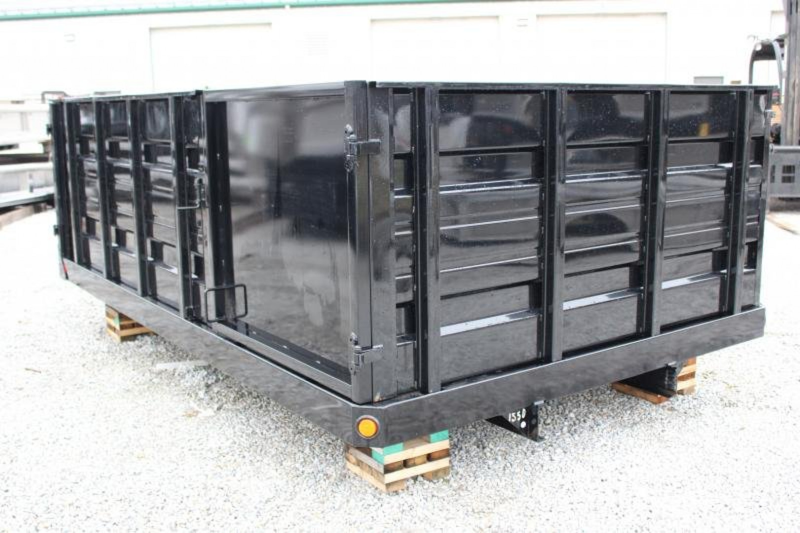 New 2022 PARKHURST 8' x 12.5' Toughline Platfrom Bed - Steel Floor - Next Gen Landscape Racks