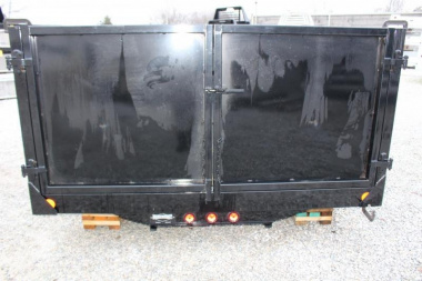 New 2022 PARKHURST 8' x 12.5' Toughline Platfrom Bed - Steel Floor - Next Gen Landscape Racks