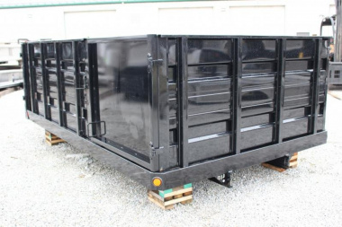 New 2022 PARKHURST 8' x 12.5' Toughline Platfrom Bed - Steel Floor - Next Gen Landscape Racks