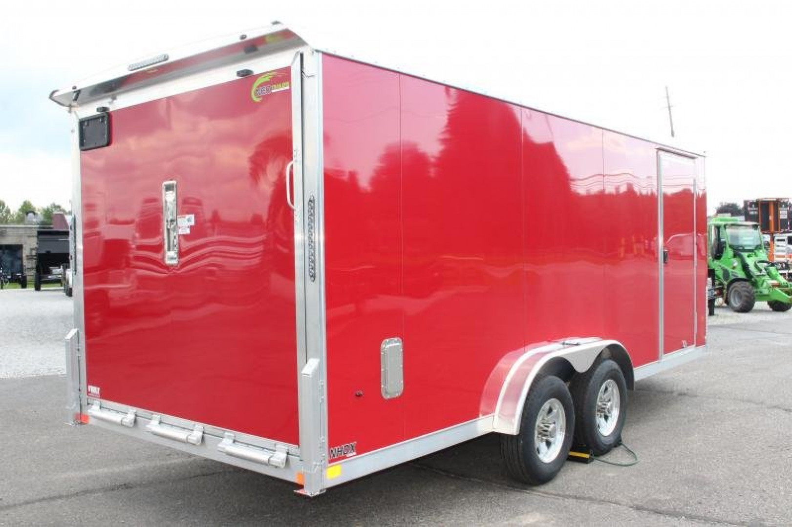 New 2023 NEO Trailers NHD  7.5' X 18' HD Aluminum Enclosed Cargo Trailer - Ramp Door - 6' 6" Interior Height - 9900# GVW
