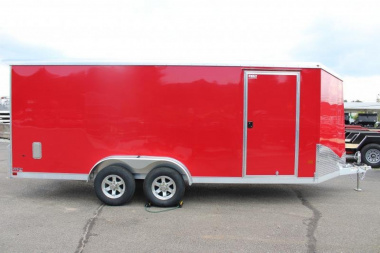 New 2023 NEO Trailers NHD  7.5' X 18' HD Aluminum Enclosed Cargo Trailer - Ramp Door - 6' 6" Interior Height - 9900# GVW