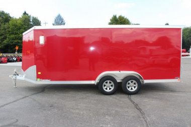 New 2023 NEO Trailers NHD  7.5' X 18' HD Aluminum Enclosed Cargo Trailer - Ramp Door - 6' 6" Interior Height - 9900# GVW