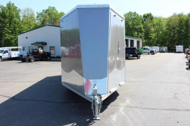 New 2022 NEO NASX 7.5' x 25' Aluminum All Sport X Enclosed Trailer - Ramp Door - Front Ramp - 7.5' Interior - Dual Fuel Doors - 7000# GVW