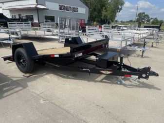 New 2025 H&H Trailers 78x12 7.8K Tilt Trailer