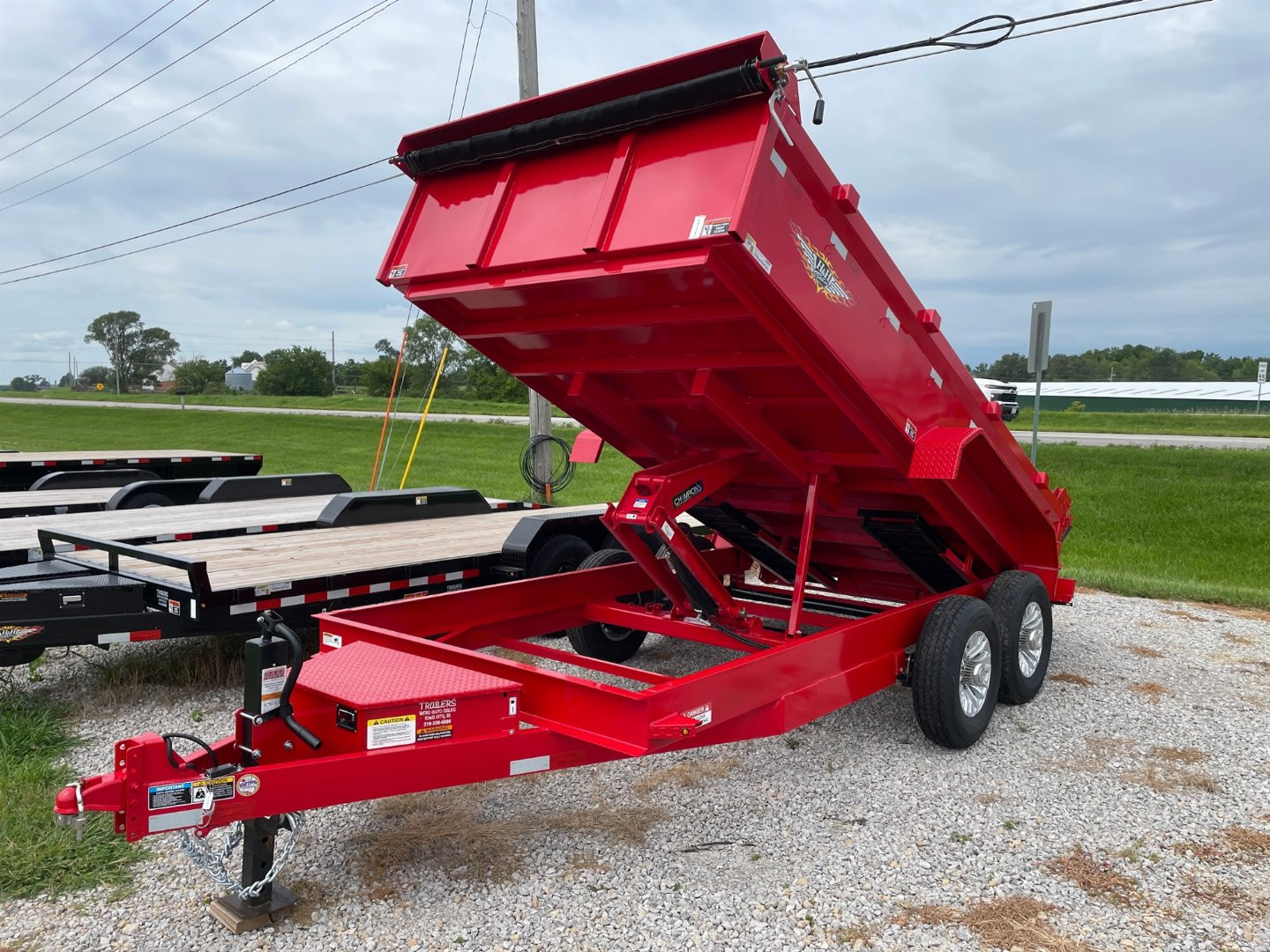 New 2025 H&H Trailers 83X14 Industrial