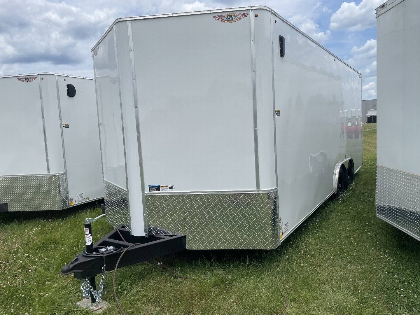 New 2025 H&H Trailers 8.5x20 HH Series Flat Top V-Nose Cargo / Enclosed Trailer