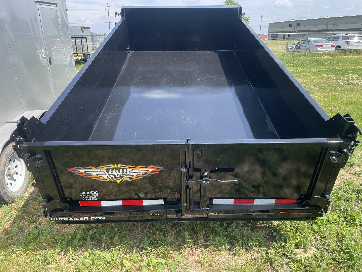 New 2025 H&H Trailers 76"x12' Dump