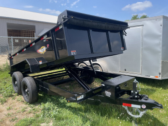 New 2025 H&H Trailers 76"x12' Dump