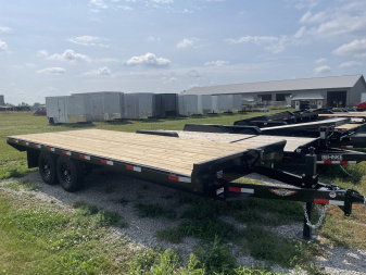 New 2025 H&H Trailers 102x20 Deckover