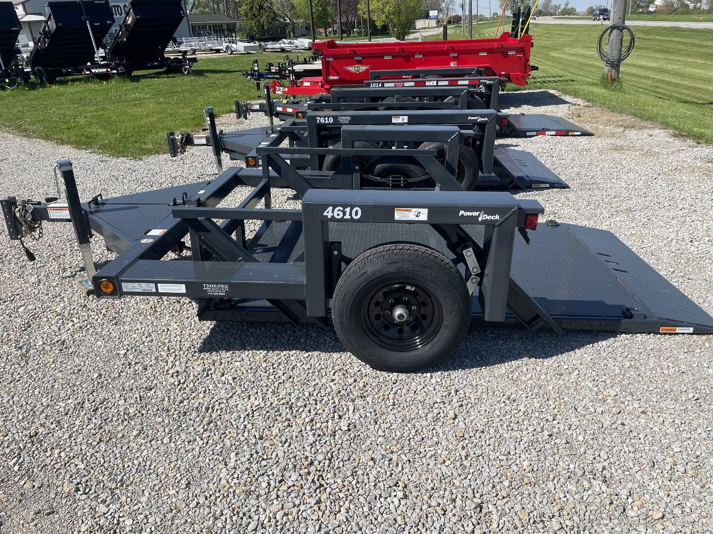 New 2025 Triple L 6x10 Hydraulic Drop Deck for sale in Iowa City, IA