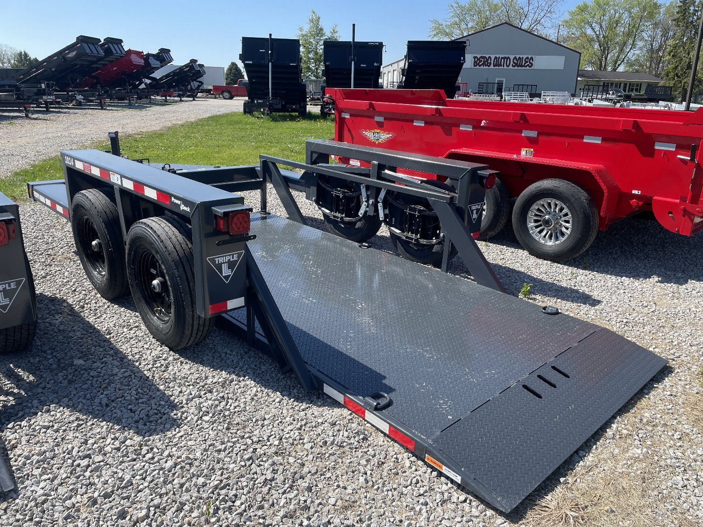 New 2025 Triple L 6x14 Hydraulic Drop Deck