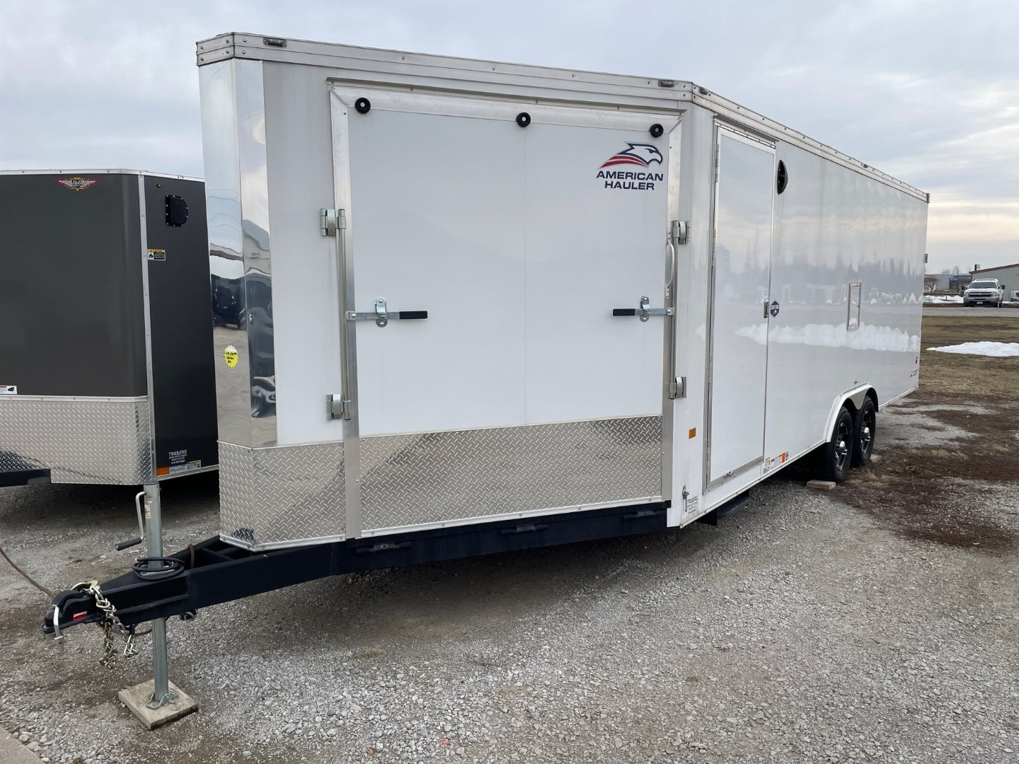 New 2023 American Hauler 22+6 Sport Hawk Auto/Snowmobile Cargo / Enclosed Trailer
