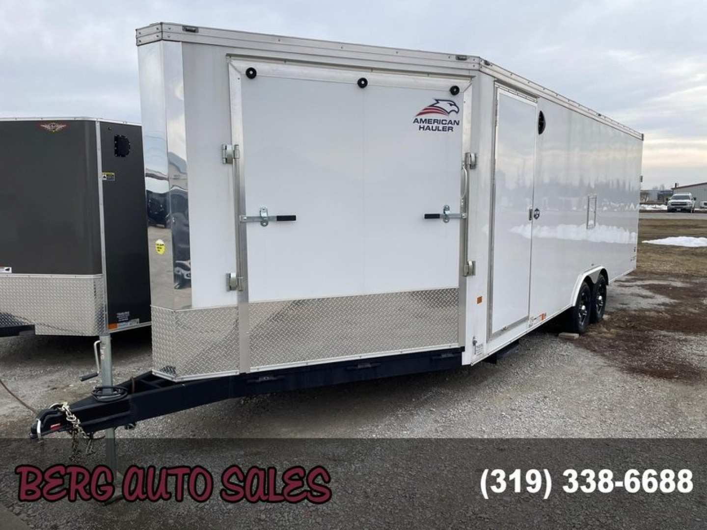 New 2023 American Hauler 22+6 Sport Hawk Auto/Snowmobile Cargo / Enclosed Trailer
