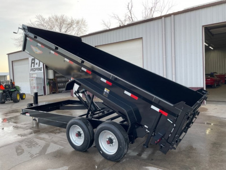 New 2024 H&H Trailers 83x16 Industrial 16k Dump Trailer
