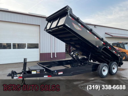 New 2024 H&H Trailers 83x16 Industrial 16k Dump Trailer