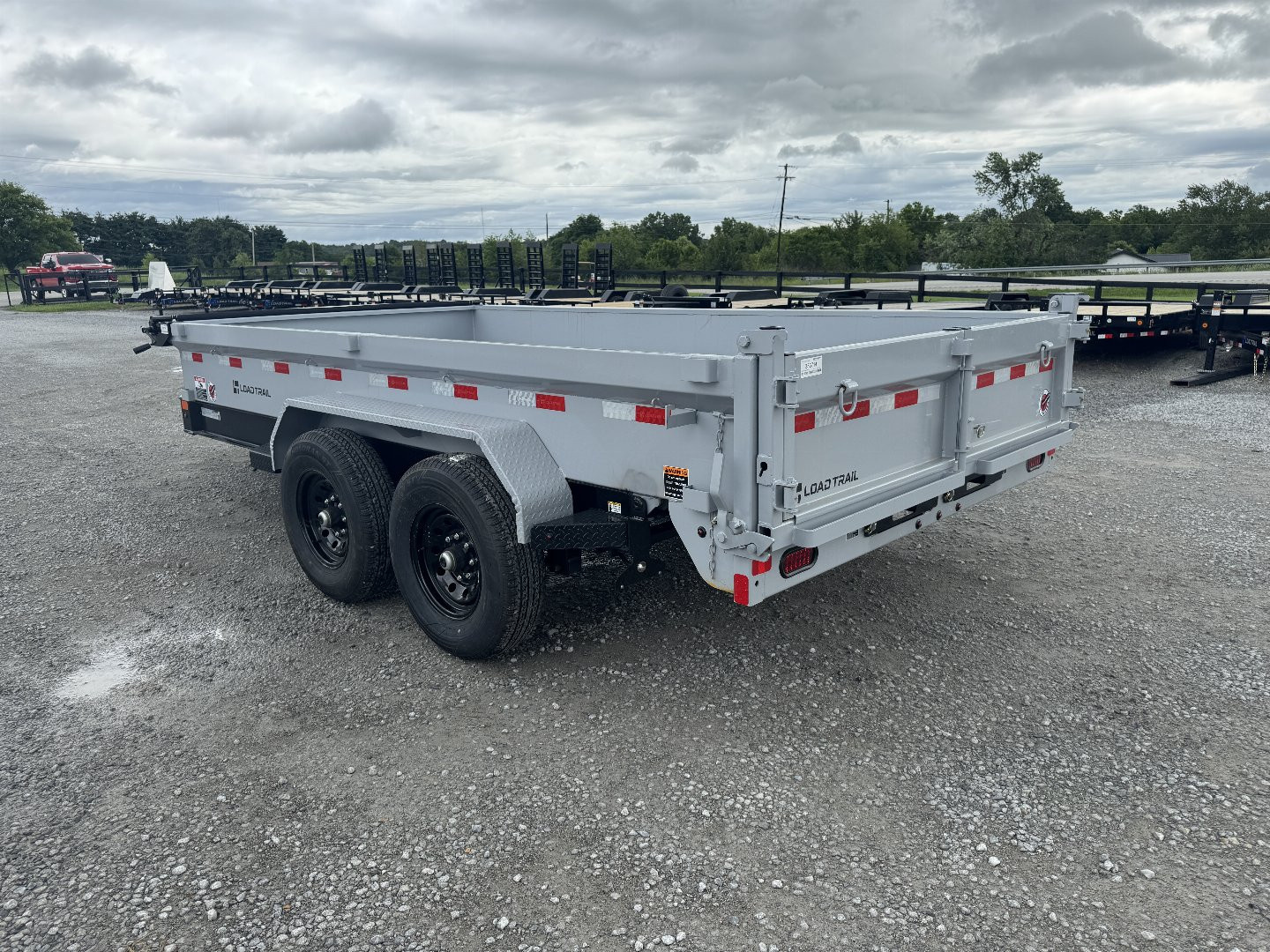 New 2026 Load Trail 83"x14' DE Series Dump Trailer