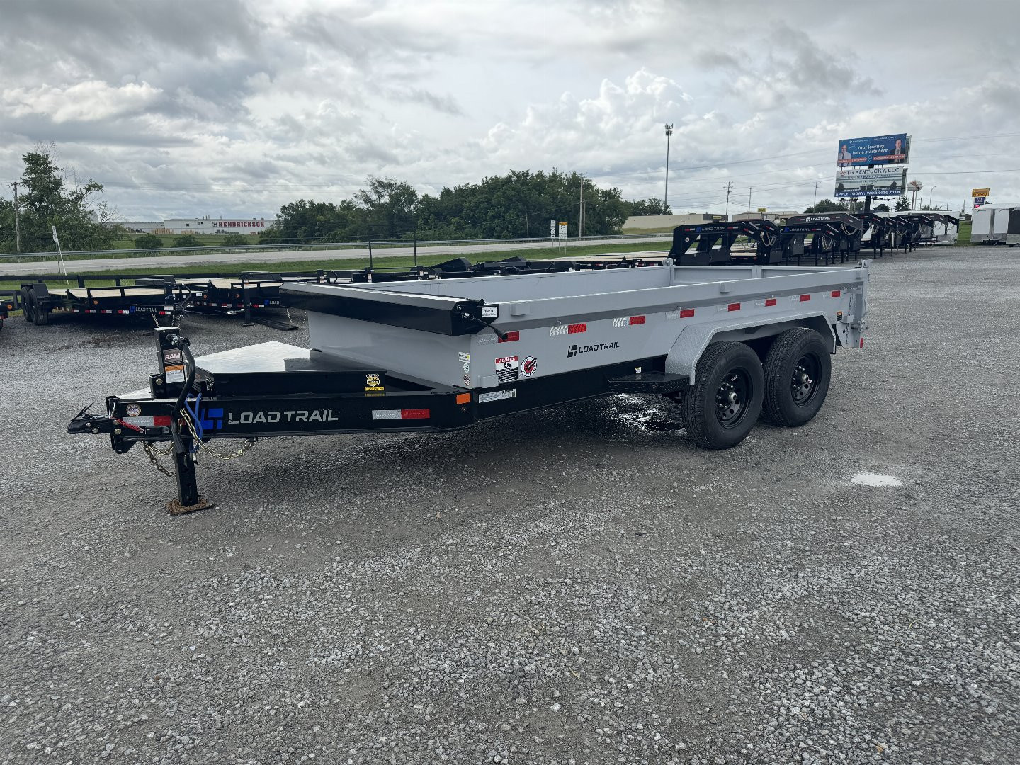 New 2026 Load Trail 83"x14' DE Series Dump Trailer