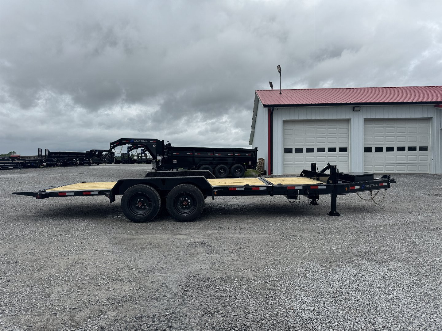 New 2025 Load Trail 83"x20' 16,000# GVWR Tilt Equipment Trailer