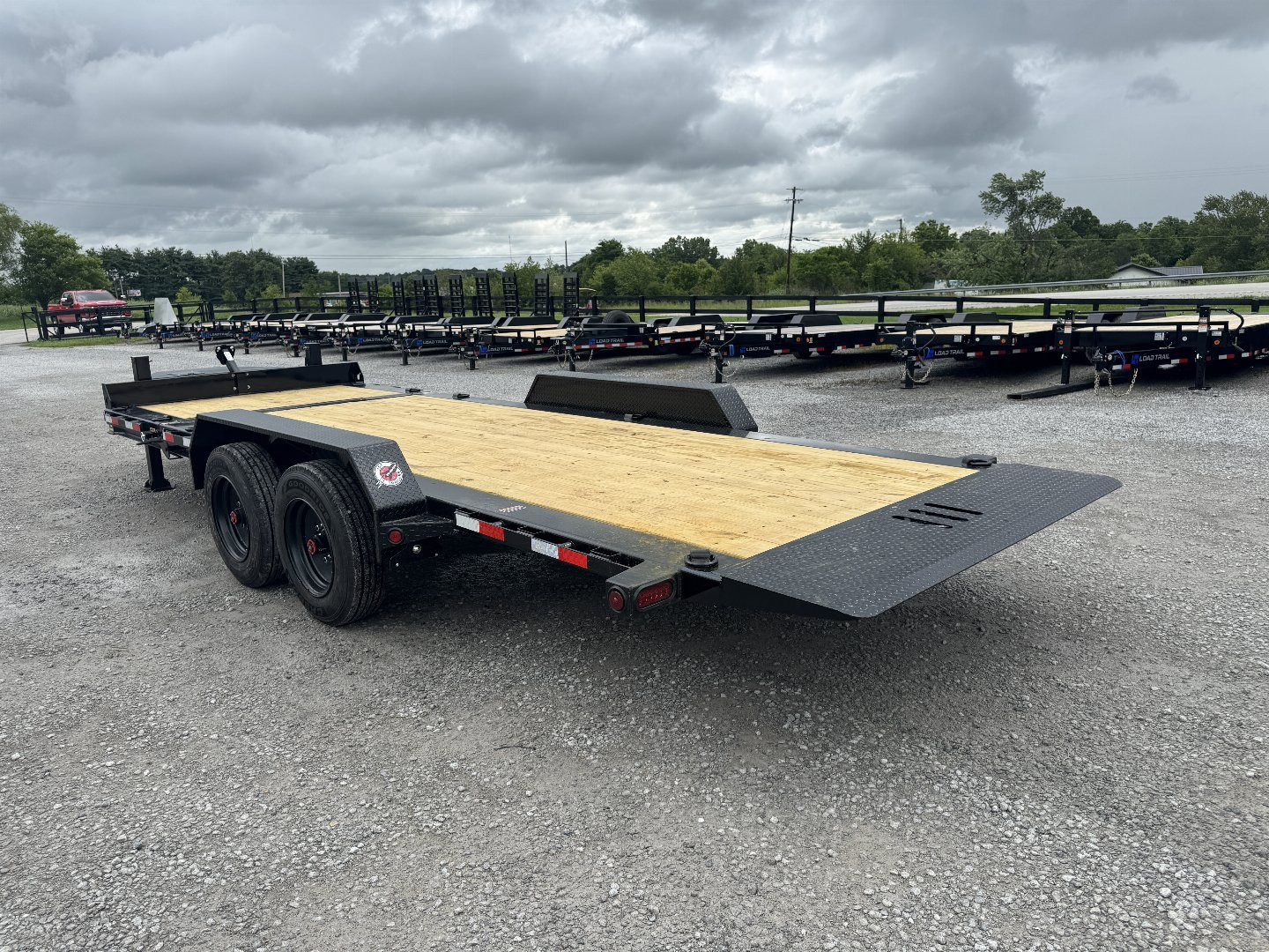 New 2025 Load Trail 83"x20' 16,000# GVWR Tilt Equipment Trailer