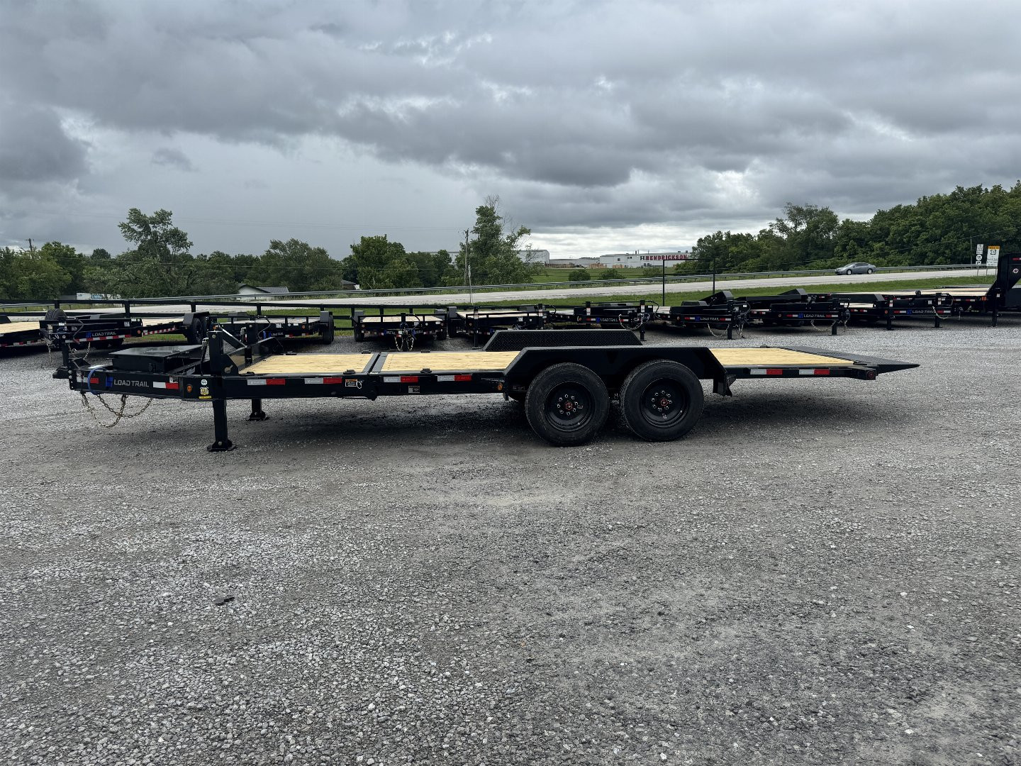 New 2025 Load Trail 83"x20' 16,000# GVWR Tilt Equipment Trailer