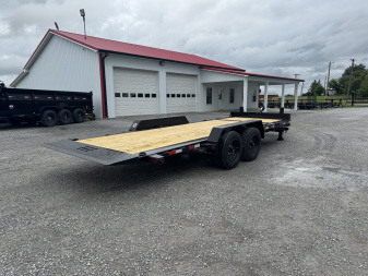 New 2025 Load Trail 83"x20' 16,000# GVWR Tilt Equipment Trailer
