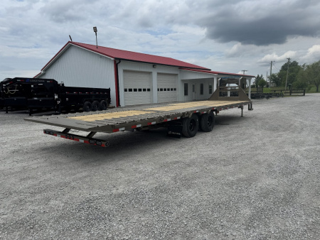 New 2026 Load Trail 32' Hydraulic Dovetail Gooseneck Equipment Trailer