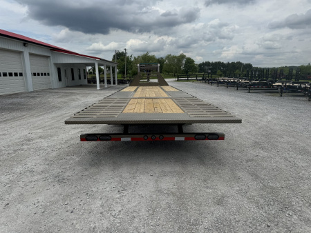 New 2026 Load Trail 32' Hydraulic Dovetail Gooseneck Equipment Trailer