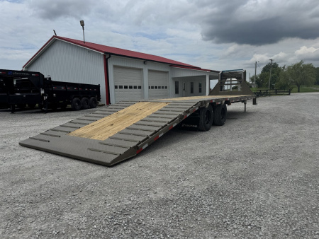 New 2026 Load Trail 32' Hydraulic Dovetail Gooseneck Equipment Trailer