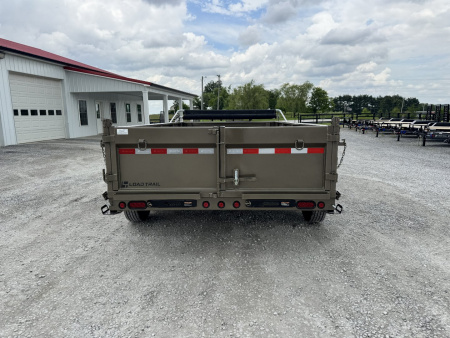 New 2025 Load Trail 83"x14' 14,000# Scissor Lift Dump Trailer
