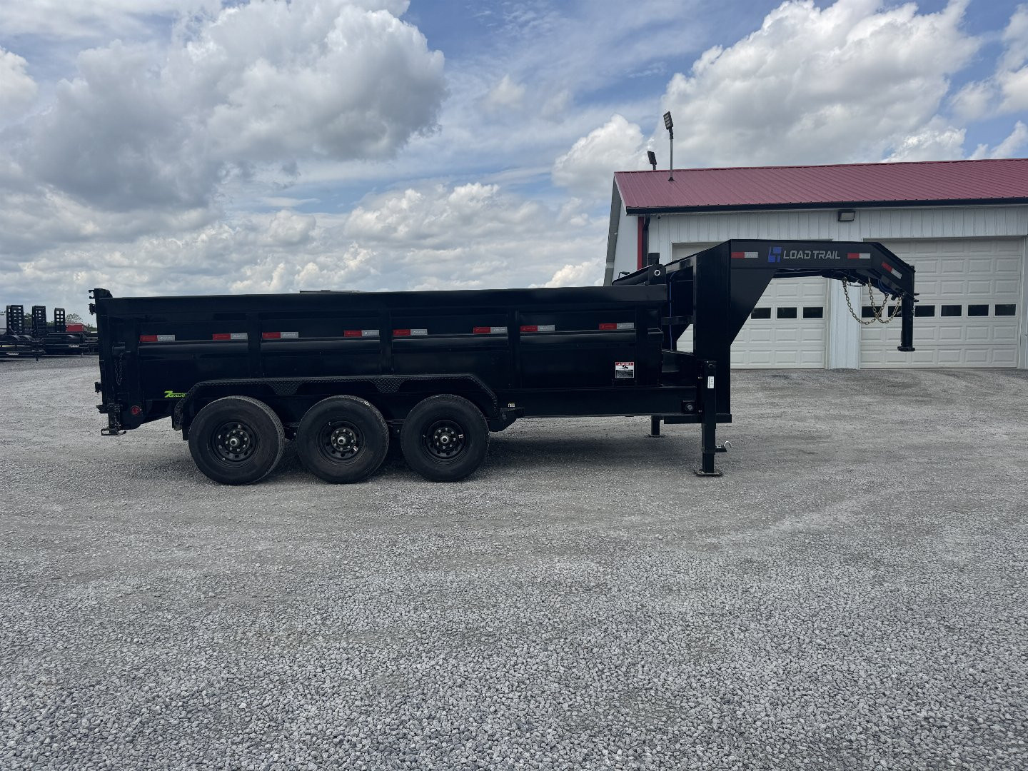 New 2026 Load Trail 83"x16' 21,000# 3' Side Telescopic Lift Dump Trailer
