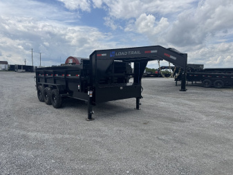 New 2025 LOAD TRAIL 83 x16' 21,000# 3' Side Telescopic Lift Dump Trailer