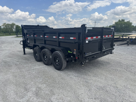 New 2026 Load Trail 83"x16' 21,000# 3' Side Telescopic Lift Dump Trailer